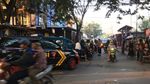 Foto: Pengendara Putar Arah Saat Jalan Mako Brimob Ditutup