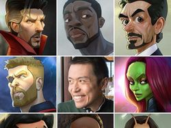 Animasi Karakter Avengers yang Mirip Banget