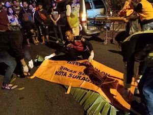 Motornya Tabrak Trotoar, Dua Pelajar Tewas