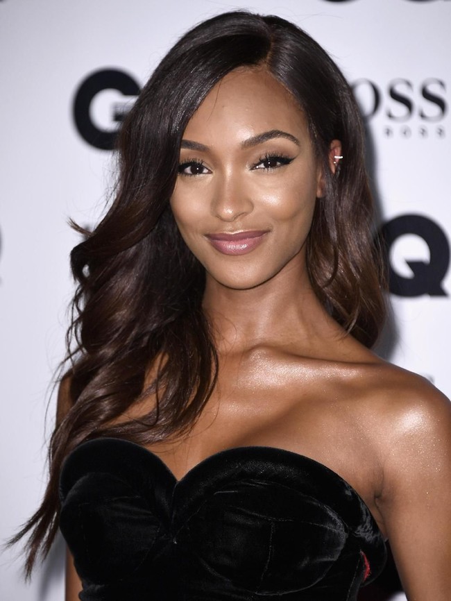Model Victoria’s Secret Jourdan Dunn mendapat skor 91,39%. Foto: Getty Images