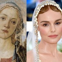 Kate Bosworth sebagai Bunda Maria dalam karya Sandro Botticelli. Foto: Ist.