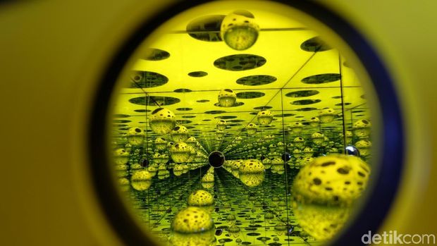 Seniman Nyentrik Yayoi Kusama 'Intervensi' Jakarta 