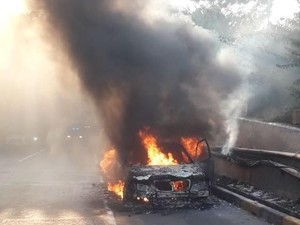 Gara-gara Ponsel Terbakar, Mobil Ikut Hangus