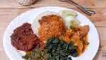 Lamak Nian! 10 Sajian Rendang dengan Nasi yang Jadi Menu Makan Siang Netizen