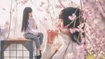 Keren! Aksi Wanita Cantik dan Mini Me