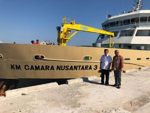 Dua Kapal Ternak Angkut 1.000 Sapi ke Jakarta