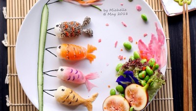 Bento Keren Bentuk Moana hingga Pinokio Ini Dibuat Michelle Lim Untuk Anaknya