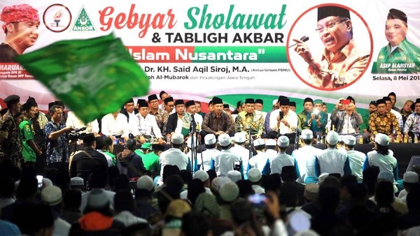 Ribuan Orang Ikuti Gebyar Solawat Islam Nusantara
