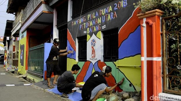 Kampung Piala Dunia 2018 di Batang.