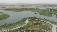Taman Hongyan River Square (Fitraya/detikTravel)