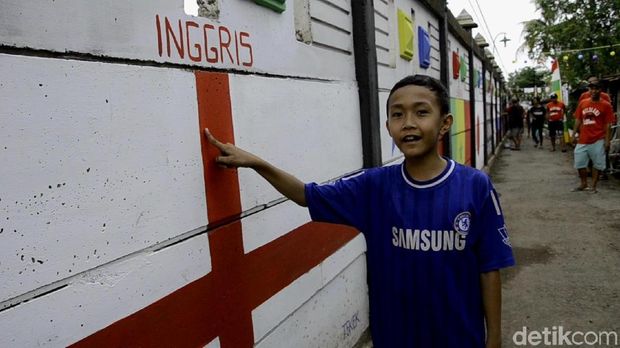 Kampung Piala Dunia 2018 di Batang.