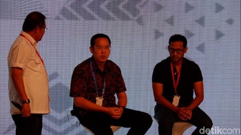 Ferry memberikan masukan bagi para startup agar cerdik melihat peluang dan menggunakannya untuk mengembangkan bisnis. Sedangkan bagi para investor, Ferry meminta agar mereka tidak hanya membaca Indonesia melalui internet, tapi melihat potensinya secara langsung. Foto: Adi Fida Rahman/detikINET