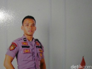 Baru 4 Bulan Jadi Polisi, Briptu Wahyu Gugur