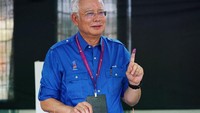 Meski Najib disebut-sebut terlibat skandal mega korupsi 1 MDB, namun Barisan Nasional yang dipimpinnya diprediksi akan memenangi pemilu ini (Foto: REUTERS)