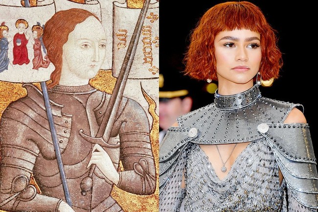 Zendaya sebagai ksatria Joan of Arc. Foto: Ist.