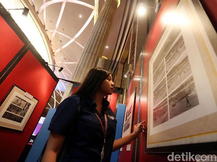 Pameran Sejarah Perjalanan Asian Games di Indonesia