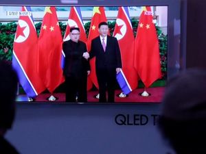 Foto: Lagi, Kim Jong Un Temui Xi Jinping di China