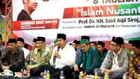 Hadir dalam acara tersebut Ketua Umum PBNU Said Aqil Siroj sebagai pembicara. Foto: dok. Pemkab Subang