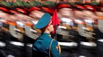 Foto: Militer Rusia di Parade Peringatan Kalahnya Nazi Jerman