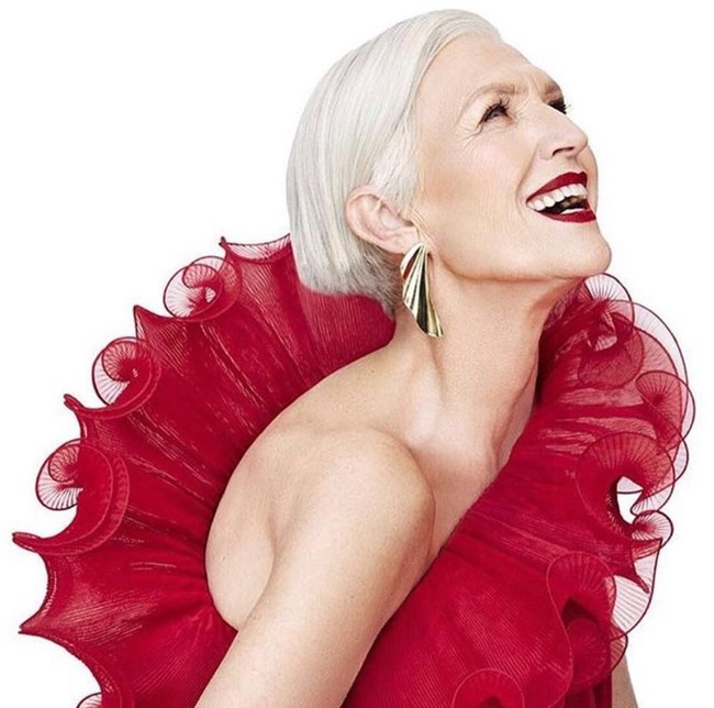 Wanita kelahiran Kanada itu pernah menjadi finalis Miss South Africa di tahun 1969. Foto: Dok. Instagram/Maye Musk