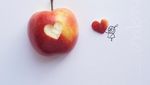 Imut! Gambar-gambar Sederhana Ini Disatukan dengan Kue dan Buah