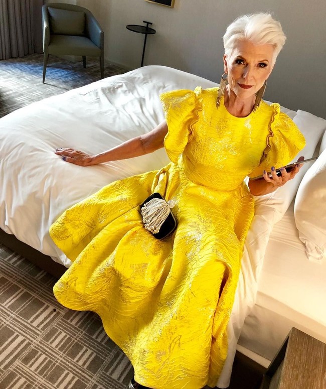 Ini adalah Maye Musk, ibu dari Elon Musk yang kini telah berusia 70 tahun. Foto: Dok. Instagram/Maye Musk