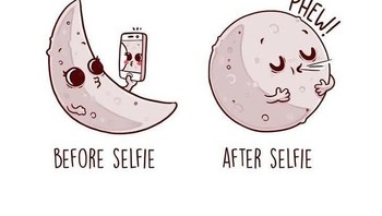 Siapa nih yang sampai rela tahan nafas biar kelihatan kurus di depan kamera. Foto: Instagram @naolito