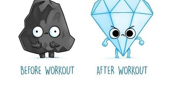 Olahraga emang bisa ngebentuk badan banget, kayak dari arang jadi berlian. Foto: Instagram @naolito