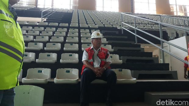 Cek Kesiapan Asian Games, Menteri PUPR Inspeksi Kawasan GBK