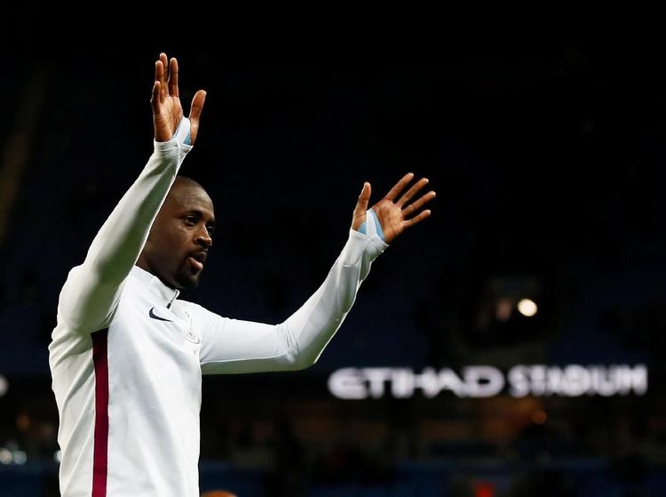 City Melepas Yaya Toure di Etihad