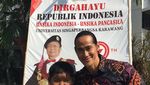 Momen-momen Intim Bocah Tergemuk di Dunia dengan Binaragawan Ade Rai
