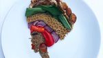 Keren! Seniman Muslim Ini Bikin Food Art dari Makanan Tradisional Nigeria