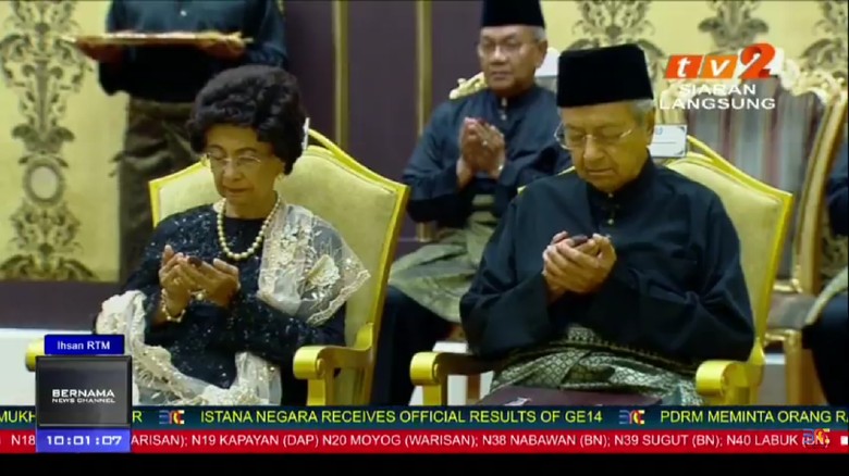 Sah! Mahathir Mohamad Jadi Perdana Menteri Malaysia Sah! Mahathir Mohamad Jadi Perdana Menteri Malaysia