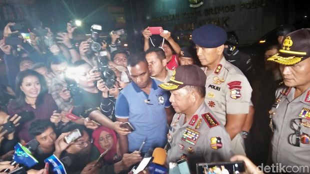 Kapolri Jenderal Tito Karnavian di Mako Brimob Depok, Kamis (10/5/2018)