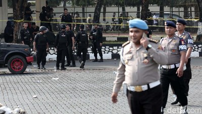 Suasana Terkini di Depan Rutan Mako Brimob