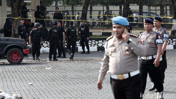 Suasana Terkini di Depan Rutan Mako Brimob