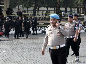 Suasana Terkini di Depan Rutan Mako Brimob