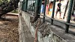 Taman Bermain di Cilincing Jakut Rusak Tak Terawat