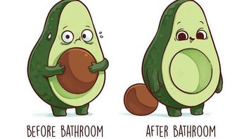 Setiap selesai BAB itu emang rasanya plong banget ya. Foto: Instagram @naolito