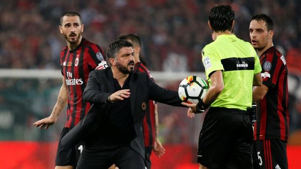 Gattuso Resmi Tinggalkan AC Milan