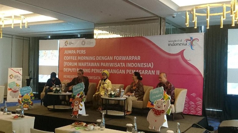 Foto: Acara Coffee Morning Kemenpar (Masaul/detikTravel) Foto: Acara Coffee Morning Kemenpar (Masaul/detikTravel)