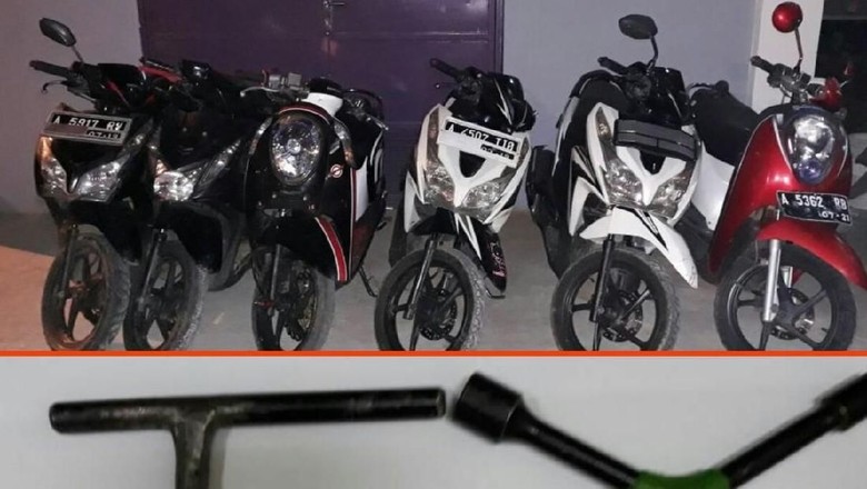 Komplotan Curanmor di Tangerang Ditembak Polisi Komplotan Curanmor di Tangerang Ditembak Polisi