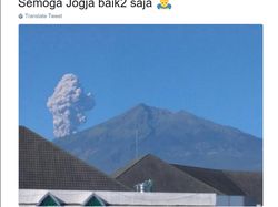 Foto-foto Letusan Merapi yang Diabadikan Netizen