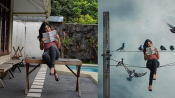 Nangkring di kabel listrik bersama burung. Foto: thisisinsider.com
