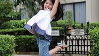 Gadis cantik kelahiran 6 Januari 2006 ini dikenal sebagai anak yang pemberani dan pandai berakting. (Foto: Instagram/amaninaafiqah)  