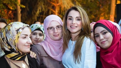 8 Fakta Ratu Rania, Istri Cantik Raja Yordania yang Aktif Membela Palestina