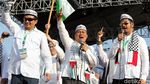 Foto: Deretan Ulama dan Artis yang Ikut Aksi Bela Palestina