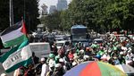 Foto: Ada Aksi Bela Palestina, Lalin Sekitar Monas Macet