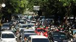 Foto: Ada Aksi Bela Palestina, Lalin Sekitar Monas Macet