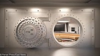Modern Vault Rooms. Dilengkapi dengan sistem kontrol api dan tenaga listrik, kubah mewah ini didesain sebagai tempat penampungan yang bikin nyaman penghuninya dari serangan apapun yang ada di luar ruangan. Brightside.me/Istimewa.